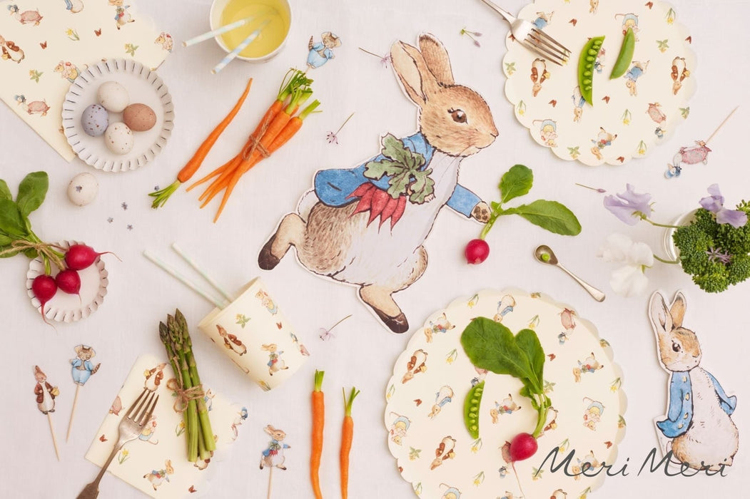 Peter Rabbit Teller von Meri Meri ♡ - pilzessono.shop - zauberhafte Kinderdinge