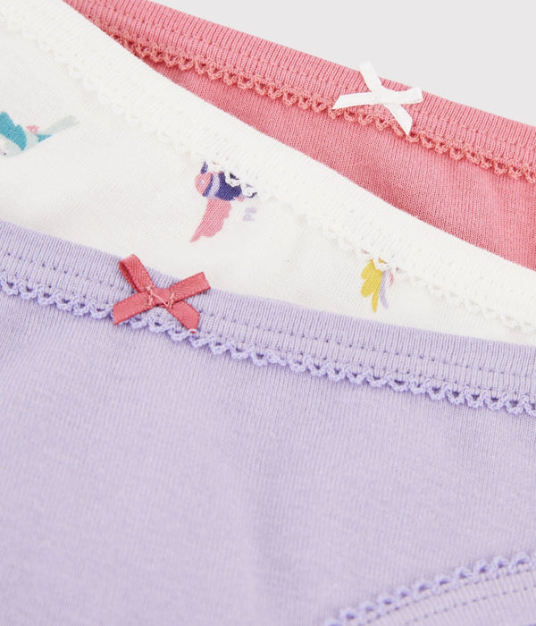 Petit Bateau 3er - Set Höschen - pilzessono.shop - zauberhafte Kinderdinge