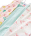 Petit Bateau 3er - Set Unterhemdchen - pilzessono.shop - zauberhafte Kinderdinge