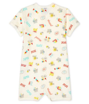 Petit Bateau Baby - Kurzoverall aus Rippstrick - pilzessono.shop - zauberhafte Kinderdinge