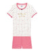 Petit Bateau Kurz-Pyjama - pilzessono.shop - zauberhafte Kinderdinge