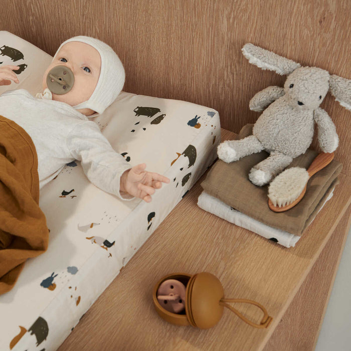 Philip Schnullerbox in golden caramel von Liewood ♡ - pilzessono.shop - zauberhafte Kinderdinge