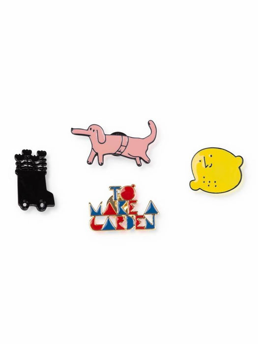 Pins Pack x4 - pilzessono.shop - zauberhafte Kinderdinge