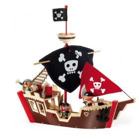 Piratenboot von Djeco - pilzessono.shop - zauberhafte Kinderdinge