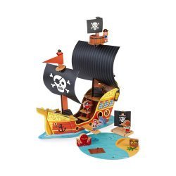 Piratenschiff mit Zubehör Story Spielewelt - pilzessono.shop - zauberhafte Kinderdinge