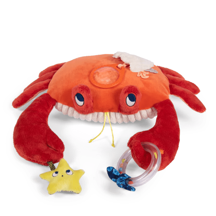 ⋙ Plüschtier Les Aventures de Paulie Aktivitäten Krabbe von Moulin Roty ♡ - pilzessono.shop - zauberhafte Kinderdinge