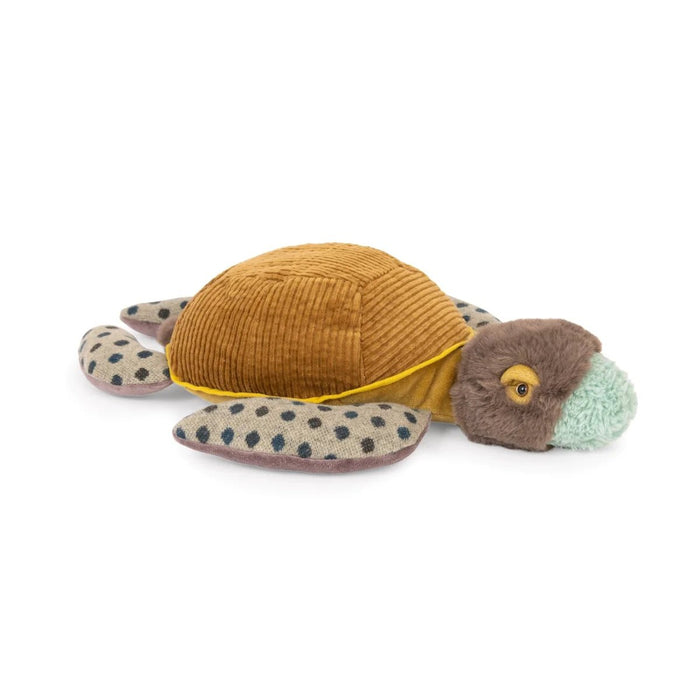 ⋙ Plüschtier Tout autour du monde | Kleine Schildkröte von Moulin Roty ♡ - pilzessono.shop - zauberhafte Kinderdinge