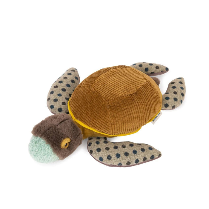 ⋙ Plüschtier Tout autour du monde | Kleine Schildkröte von Moulin Roty ♡ - pilzessono.shop - zauberhafte Kinderdinge