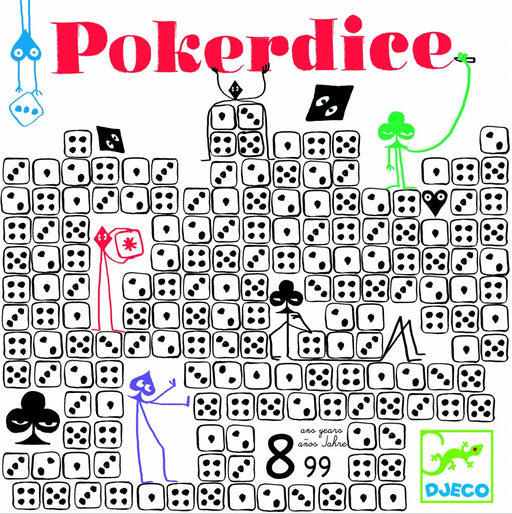 Pokerdice - das Wettspiel von Djeco bei Pilzessin - pilzessono.shop - zauberhafte Kinderdinge