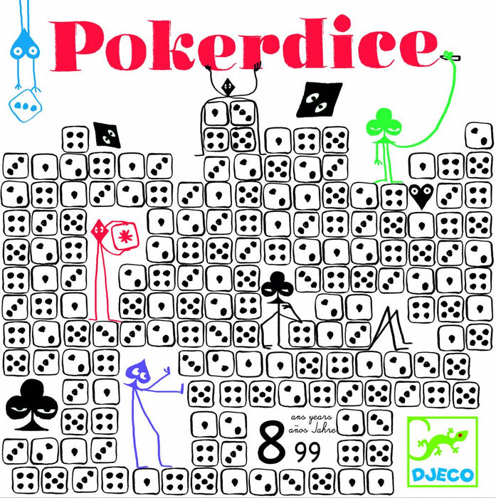 Pokerdice - das Wettspiel von Djeco bei Pilzessin - pilzessono.shop - zauberhafte Kinderdinge