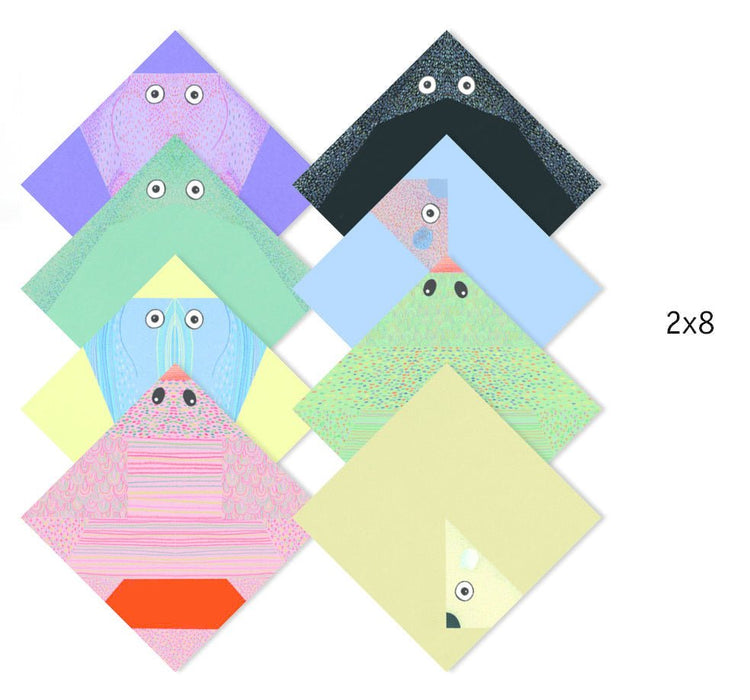 Polartiere aus Papier falten von Djeco - pilzessono.shop - zauberhafte Kinderdinge