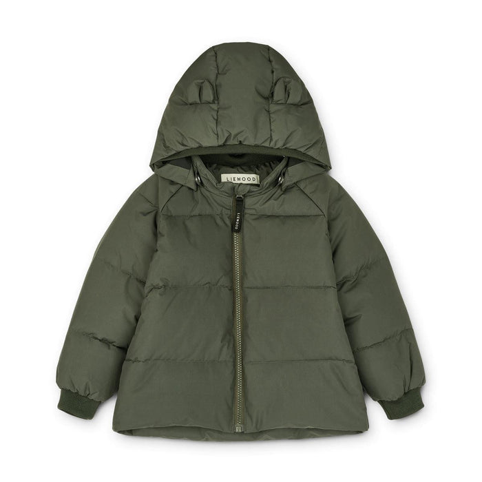 Polle leichte Daunenjacke in hunter grün von Liewood ♡ - pilzessono.shop - zauberhafte Kinderdinge