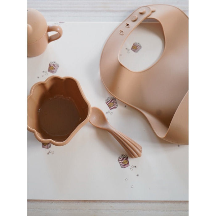 ♡ Popcorn SIlikon Platzset von Konges Sløjd - pilzessono.shop - zauberhafte Kinderdinge