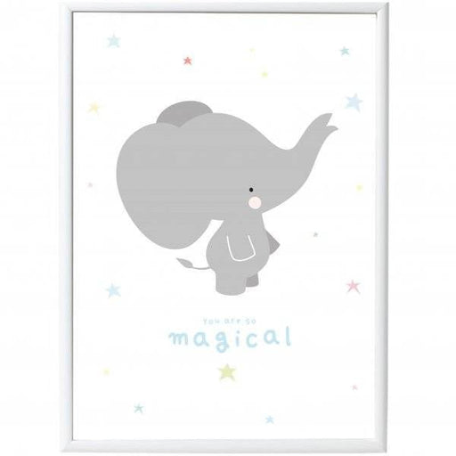 Poster Elefant von a little lovely company - pilzessono.shop - zauberhafte Kinderdinge