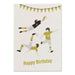 Postkarte Fußball Happy birthday - pilzessono.shop - zauberhafte Kinderdinge