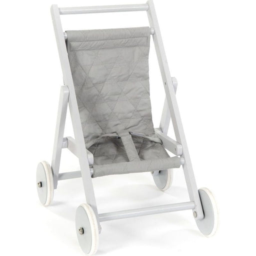 Puppenbuggy grau von Smallstuff ♡ - pilzessono.shop - zauberhafte Kinderdinge