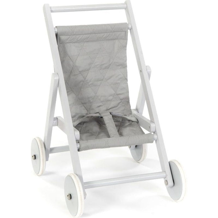 Puppenbuggy grau von Smallstuff ♡ - pilzessono.shop - zauberhafte Kinderdinge
