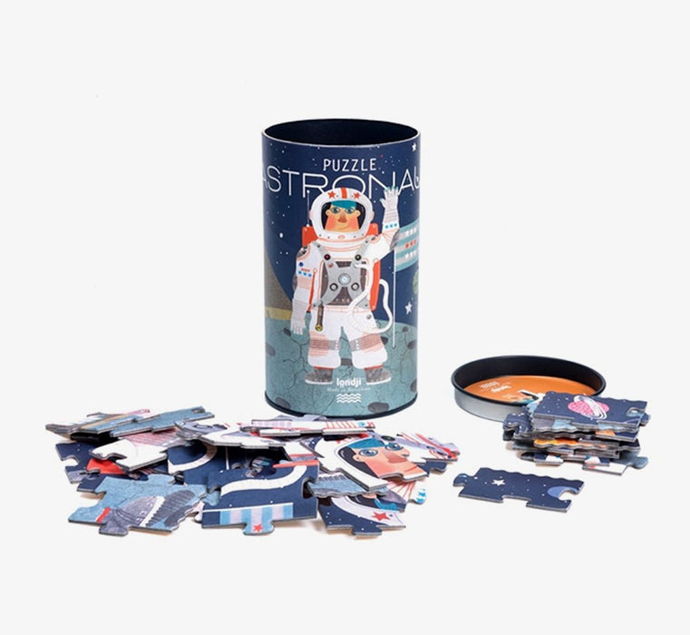 Puzzle Astronaut - ab 3 Jahren - pilzessono.shop - zauberhafte Kinderdinge