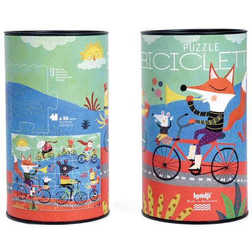 Puzzle Bicicletta - ab 3 Jahren - pilzessono.shop - zauberhafte Kinderdinge