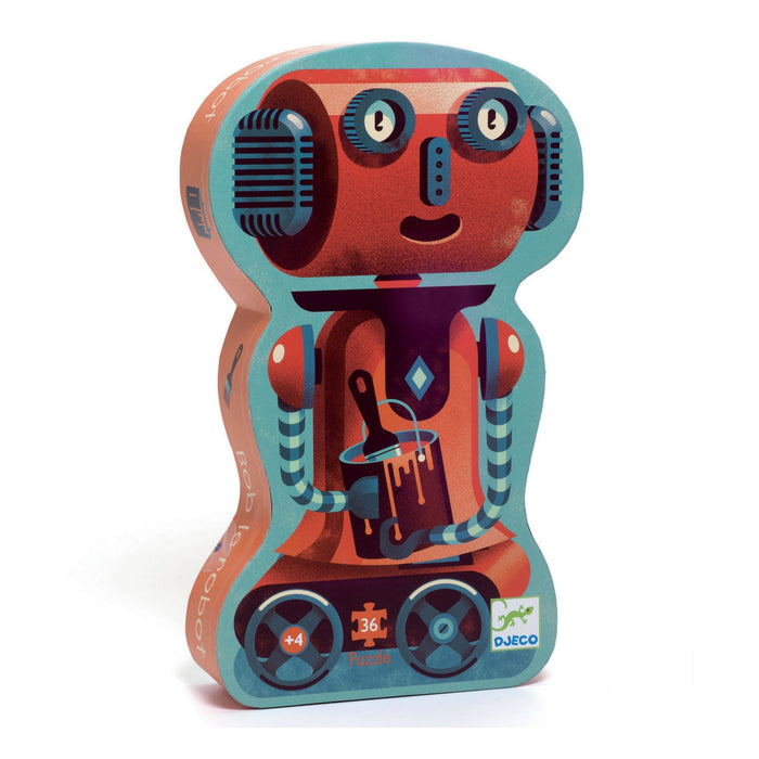 ⋙ Puzzle | Bob der Roboter | 36 Teile von Djeco ♥ - pilzessono.shop - zauberhafte Kinderdinge