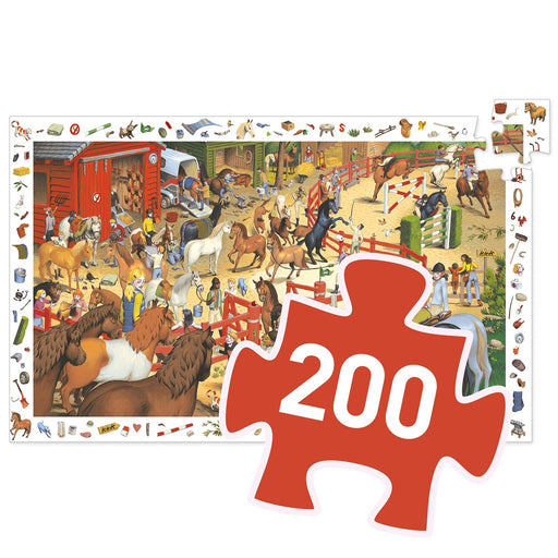 Puzzle Reitsport 200 Teile - pilzessono.shop - zauberhafte Kinderdinge