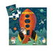 Puzzle - Silhouette Raumfähre - 16 Teile von Djeco - pilzessono.shop - zauberhafte Kinderdinge