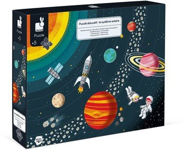 Puzzle Sonnensystem - pilzessono.shop - zauberhafte Kinderdinge