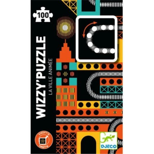 ⋙ Puzzle - Wizzy Die lebendige Stadt | 100 pcs. von Djeco ♥ - pilzessono.shop