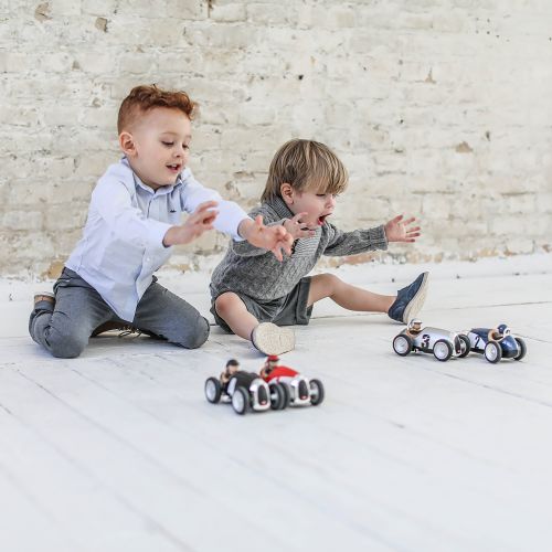 Racing Car blau weiß - pilzessono.shop - zauberhafte Kinderdinge