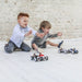 Racing Car blau weiß - pilzessono.shop - zauberhafte Kinderdinge