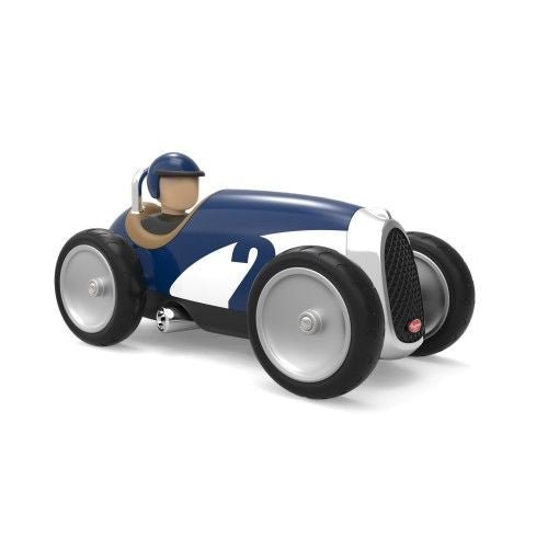 Racing Car blau weiß - pilzessono.shop - zauberhafte Kinderdinge