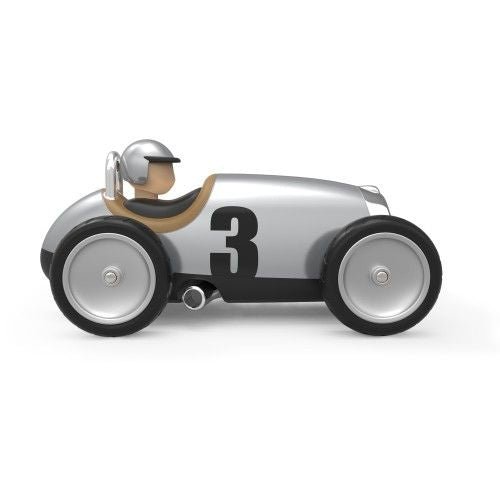 Racing Car Silber - pilzessono.shop - zauberhafte Kinderdinge