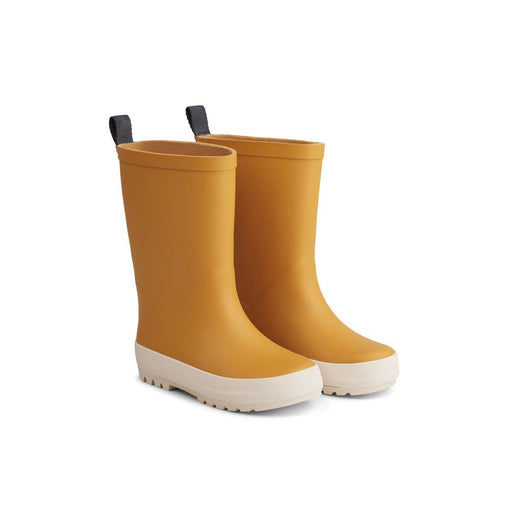 Regen Stiefel in "yellow mellow/ Creme de la Creme" mix von Liewood - pilzessono.shop