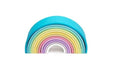 ⋙ Regenbogen Bausteine Pastell von dëna - pilzessono.shop - zauberhafte Kinderdinge