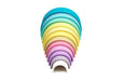⋙ Regenbogen Bausteine Pastell von dëna - pilzessono.shop - zauberhafte Kinderdinge