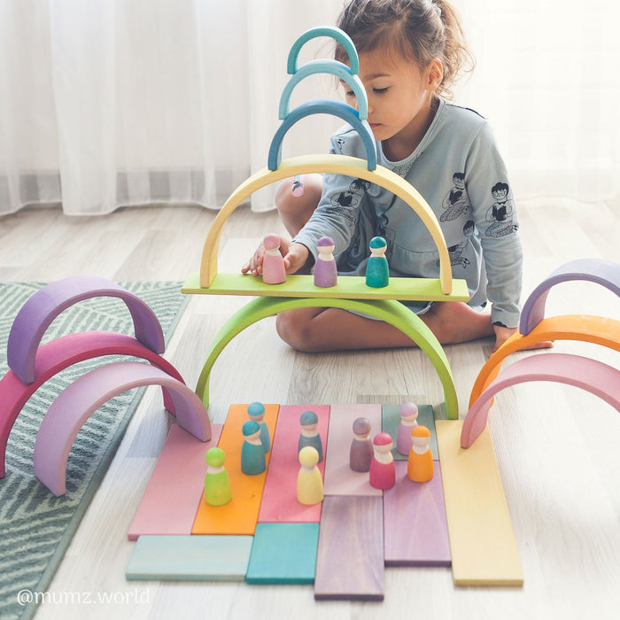 Regenbogen pastell von Grimms - pilzessono.shop
