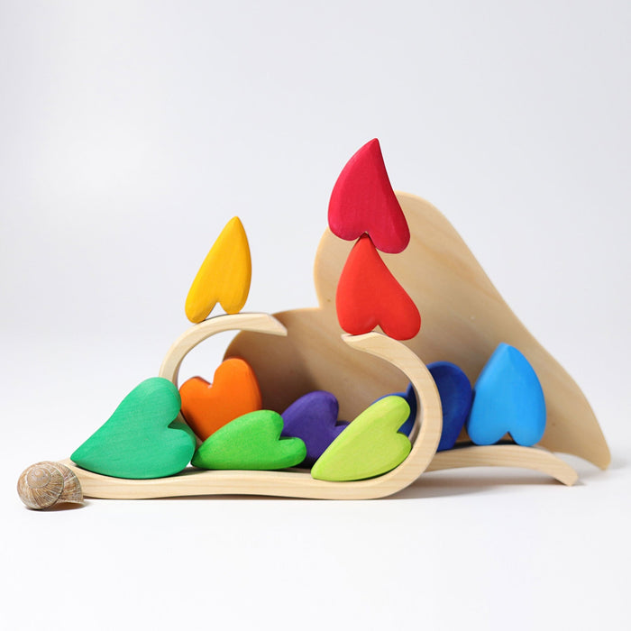 ⋙ Regenbogenherzen von Grimms ♥ - pilzessono.shop - zauberhafte Kinderdinge