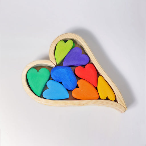 ⋙ Regenbogenherzen von Grimms ♥ - pilzessono.shop - zauberhafte Kinderdinge