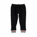 Ribbed leggings Black von Piupiuchick bei Pilzessin - pilzessono.shop - zauberhafte Kinderdinge