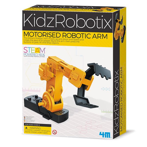 Roboterarm gelb - pilzessono.shop - zauberhafte Kinderdinge