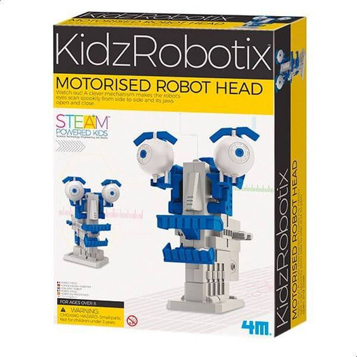 Roboterkopf motorisiert - pilzessono.shop - zauberhafte Kinderdinge