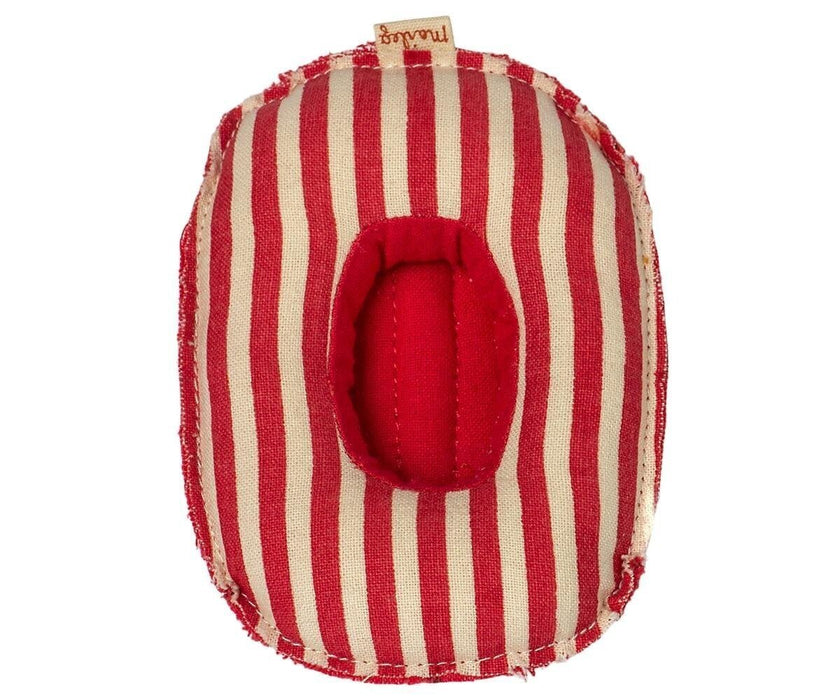 Rubber boat Small Mouse | Schlauchboot rot gestreift von Maileg ♡ - pilzessono.shop - zauberhafte Kinderdinge