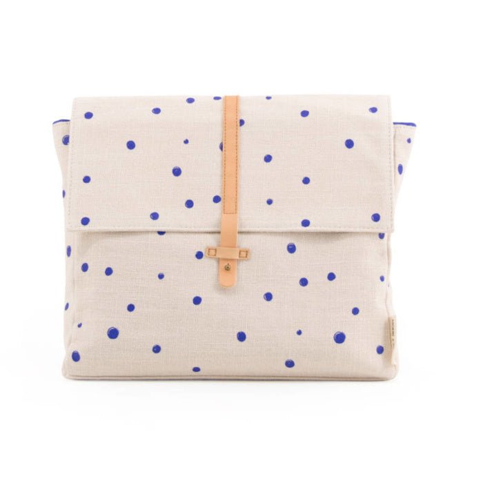 Rucksack Blue Spots von Monk& Anna - pilzessono.shop - zauberhafte Kinderdinge