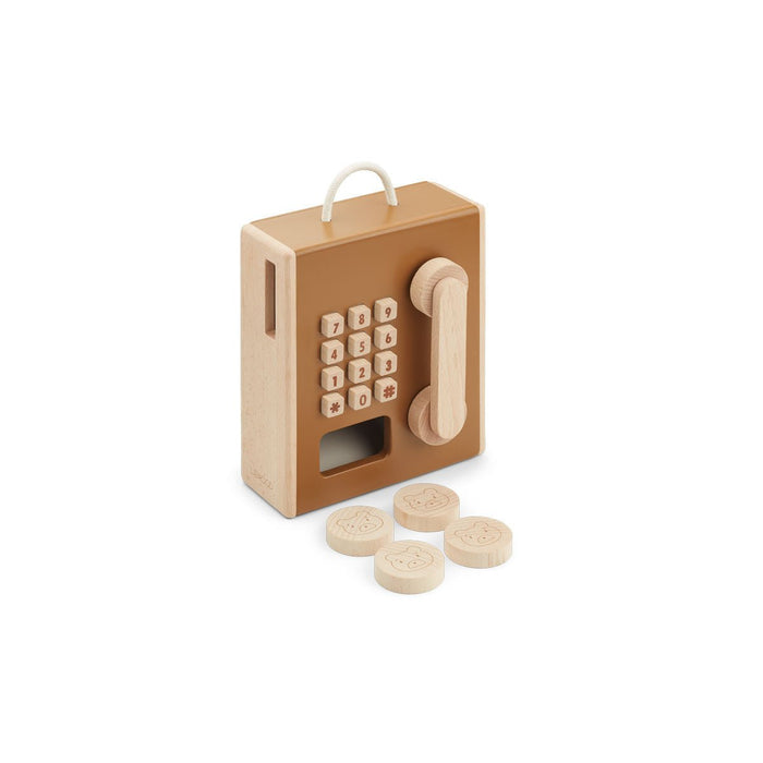 ⋙ Rufus Münztelefon golden caramel multi mix von Liewood ♥ - pilzessono.shop - zauberhafte Kinderdinge