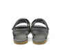 Sandale Iles Fields | Forget Me Not in Petrol Leather mit Blume - pilzessono.shop - zauberhafte Kinderdinge