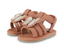Sandale Tuti Sky | Papillon in Walnut Nubuck mit Schmetterling - pilzessono.shop - zauberhafte Kinderdinge