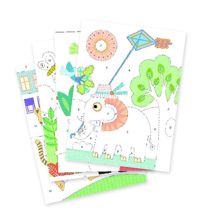 Sandbilder "Im Freien" von Djeco - pilzessono.shop - zauberhafte Kinderdinge