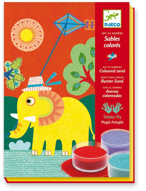 Sandbilder "Im Freien" von Djeco - pilzessono.shop - zauberhafte Kinderdinge