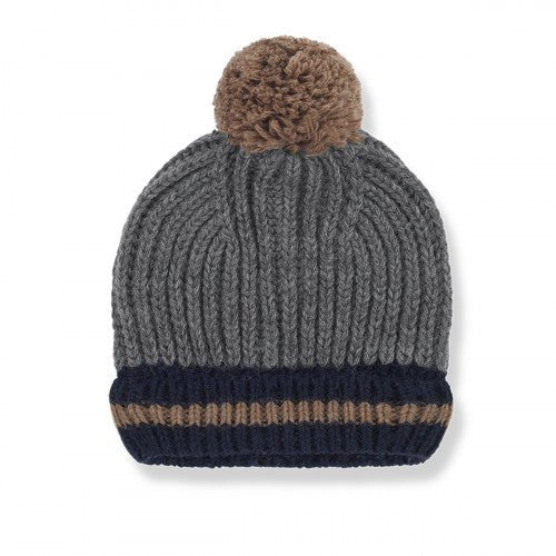 "Sangei" Mütze in grey - pilzessono.shop - zauberhafte Kinderdinge