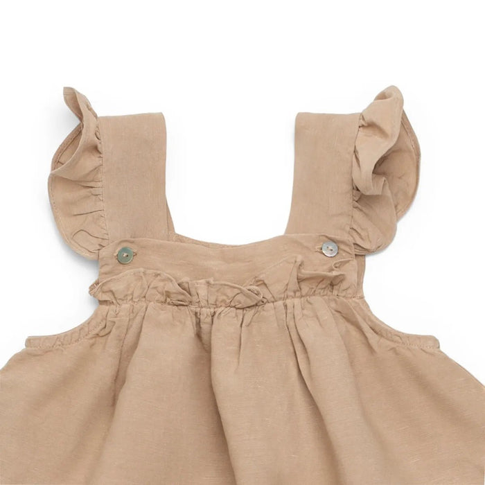 Sas Playsuit in Rose Mocha - pilzessono.shop - zauberhafte Kinderdinge